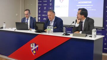 Antonio García Lapuente, Agustín Lasasosa y Miguel Mur.