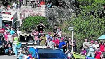 <b>UNA PENA. </b>Dani Sordo seguirá sin ganar un rally mundialista.