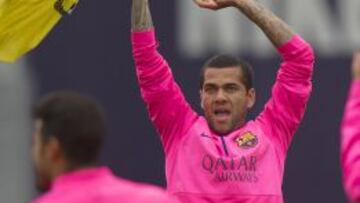 Dani Alves, el primer problema del año nuevo del Barcelona