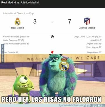 Los mejores memes de la goleada del Atleti al Madrid