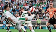 David Rodríguez pescó un punto 'in extremis'