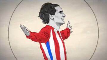 Griezmann da esperanzas a los rojiblancos con este video en sus redes