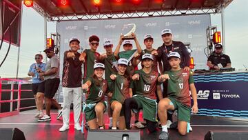 México gana el Campeonato NFL Flag División Internacional