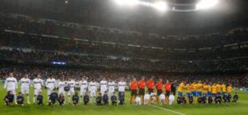 Partido de la Champions League, grupo B. Real Madrid-Juventus.