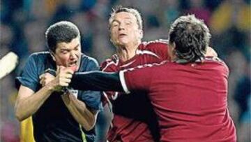 <b>UN LOCO, UN PAÍS. </b>Dimamarca entera tendrá que pagar el castigo por la agresión a Fandel, en la foto.