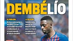 Tormenta Dembélé: se queda fuera de la lista ante el Betis