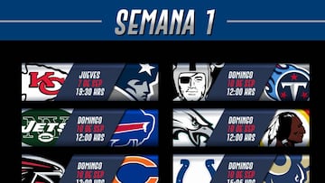 Semana 1 NFL