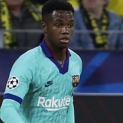 Ansu Fati apunta a la Sub-21 y al Clásico y no al Mundial Sub-17