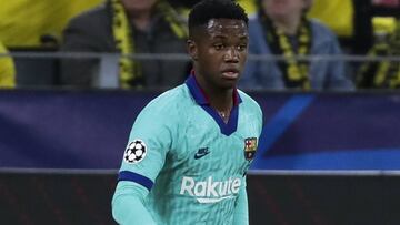 Ansu Fati apunta a la Sub-21 y al Clásico y no al Mundial Sub-17