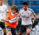 Enzo Zidane: un asiduo en los entrenamientos con Benítez