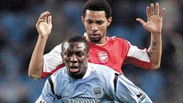 <b>ÍDOLO EN EL CITY. </b>Wright-Phillips es, junto a Nicolas Anelka, la gran estrella del Manchester City.