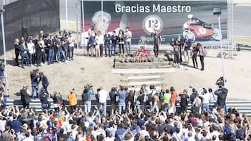 Homenaje a &Aacute;ngel Nieto en el Jarama. 