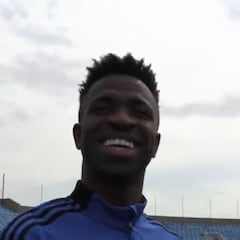 Vinicius sorprende con el 2-3 al Barça: "Fede ha robado..."