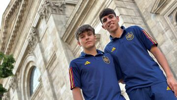 Juan Hernández e Izan Merino en Budapest (Héctor Rubio/RFEF).