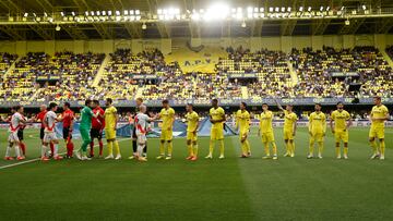 28/04/24 PARTIDO PRIMERA DIVISION 
VILLARREAL CF - RAYO VALLECANO 
SALUDOS FORMACION CENTRO DEL CAMPO 



