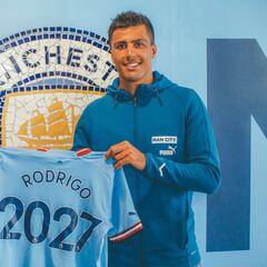 What is Rodri’s salary at Manchester City and how long is his contract?