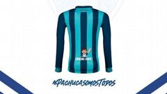 Playera del Pachuca en homenaje a Chabelo