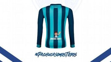 Playera del Pachuca en homenaje a Chabelo