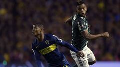 El delantero colombiano Miguel Borja comandar&aacute; el ataque de Palmeiras en el duelo de vuelta por la semifinal de Copa Libertadores contra Boca Juniors.