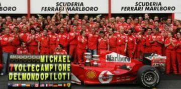 S¨¦ptimo mundial F1 y quinto de la era Ferrari. Gran premio de B¨¦lgica.