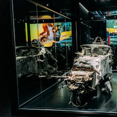 El Haas abrasado de Grosjean y otras 350 piezas, en la F1 Exhibition