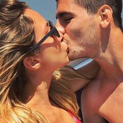 La reacción de Alice Campello a los goles de Morata en el derbi contra el Real Madrid