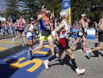 Las mejores fotos del Boston Marathon 2017