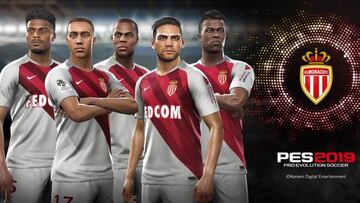 PES 2019 incorpora la licencia del AS Monaco