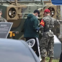 Son Heung-min comienza la mili en Corea del Sur