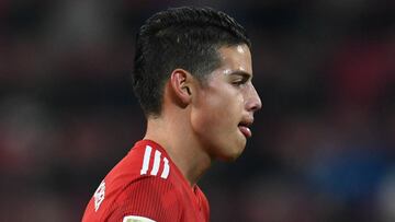 James Rodríguez, volante de Bayern Múnich