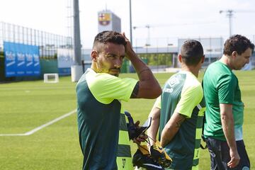 Chapecoense get into gear for Camp Nou tribute - in pictures