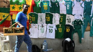 Las calles de Dakar se ilusionan con la final de la Copa de &Aacute;frica.