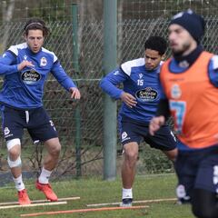 El posible once del Depor ante el R. Ferrol: Continuidad y Keko