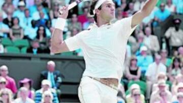 <b>D?A GRANDE. </b>Roger Federer se puede coronar hoy como el mejor tenista de la historia.