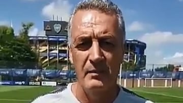 El técnico de Boca Juniors publicó un vídeo en el que se muestra a favor de la convocatoria contra el aborto que se celebrará en Buenos Aires en una semana.