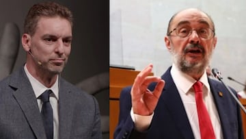 Pau Gasol y Lambán, presidente de la Diputación General de Aragón.