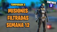 Fortnite Temporada 3: Misiones filtradas de la Semana 12