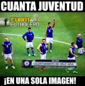 América vs Cruz Azul, el juegazo en el Azteca en Memes