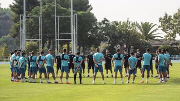 La plantilla pide unidad y confianza ante los malos resultados