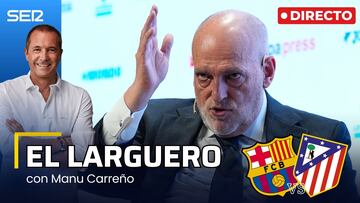El Larguero, en directo: Tebas carga contra el Real Madrid y la previa del Barça-Atlético de Copa