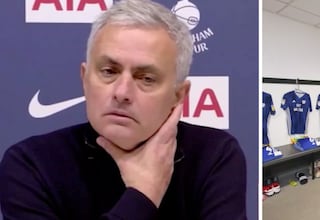 El maduro comentario de Mou sobre el 'vestuario-pocilga' que le toca visitar