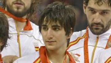<b>EL MÁS JOVEN.</b> El catalán se convierte en el jugador más joven que recibe una medalla en baloncesto en los Juegos Olímpicos.