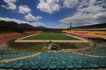 El Campín está listo para recibir fútbol en Bogotá