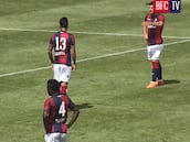 ¡Golazo! El notable tiro libre de Pulgar en partido del Bologna