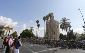 Séptima etapa entre Almendralejo y Mairena de Aljarafe.