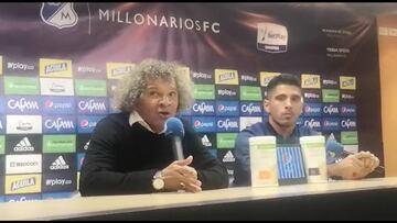 Alberto Gamero se refirió a la victoria de Millonarios.