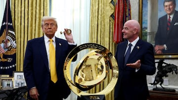 Trump reafirma su compromiso con FIFA para el Mundial 2026