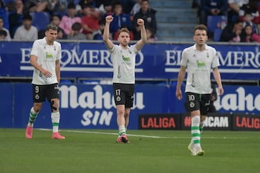 Aprobados y suspensos del Racing en el Tartiere: Sangalli pagó la de Oier Luengo