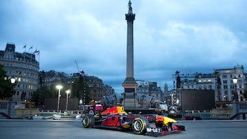 La Fórmula 1, en Londres.