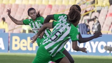 Nacional golea a Santa Fe en la Liga Femenina.